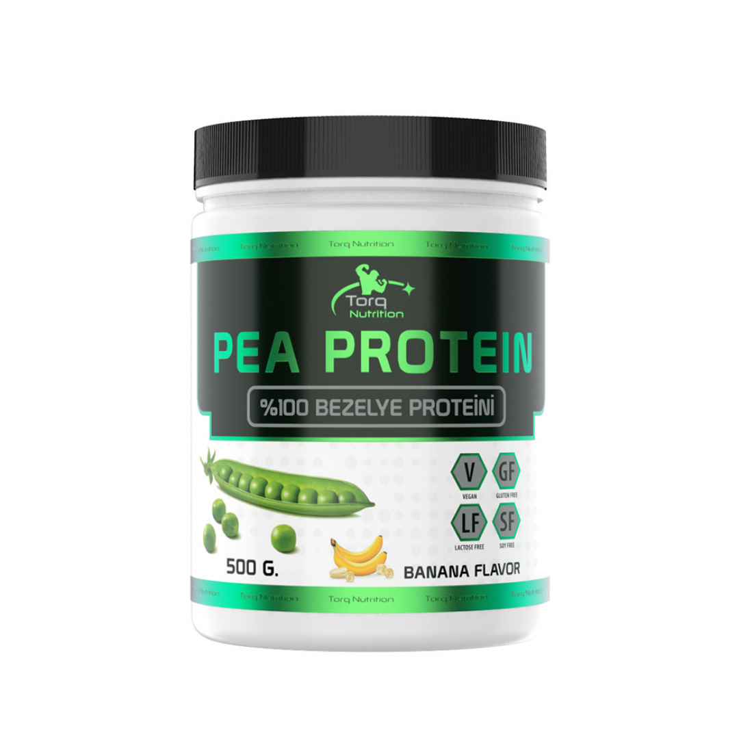 PEA PROTEİN 100 BEZELYE PROTEİNİ Muz 500 Gr 20 Servis